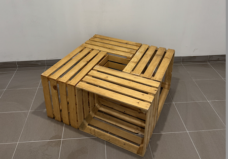 Stolik natural box