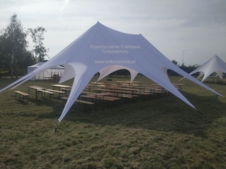 Wynajem hali namiotowej na event firmowy