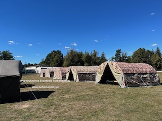 Namioty Wojskowe 10 osobowe.