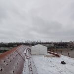 Namiot magazynowy 5m z mocnym stelażem i szczelnym poszyciem do magazynowania na eventy – wynajem Trójmiasto
