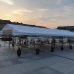 Namiot 6x12 m na targi i konferencję, stabilna konstrukcja, wynajem z montażem Białystok