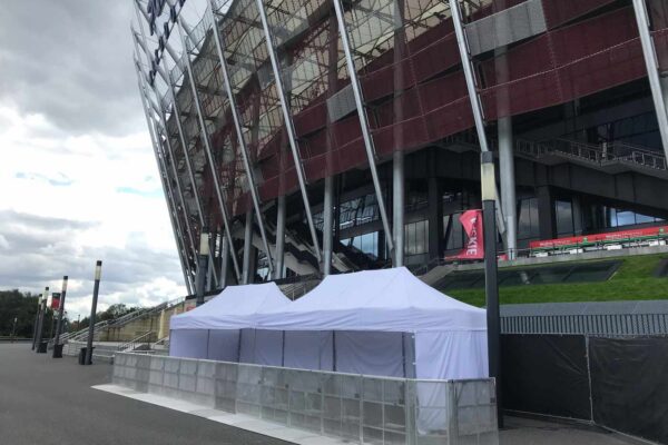 LiveNation – namioty na koncerty największych gwiazd na PGE Narodowym