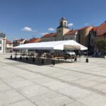 Namiot 6x12 m na event firmowy i piknik integracyjny, duża powierzchnia, wynajem z transportem