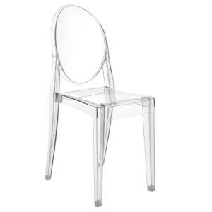 Krzesło transparentne Ghost