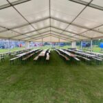 Hala namiotowa aluminiowa 12,5 m na imprezę masową — wynajem hal, Łódź